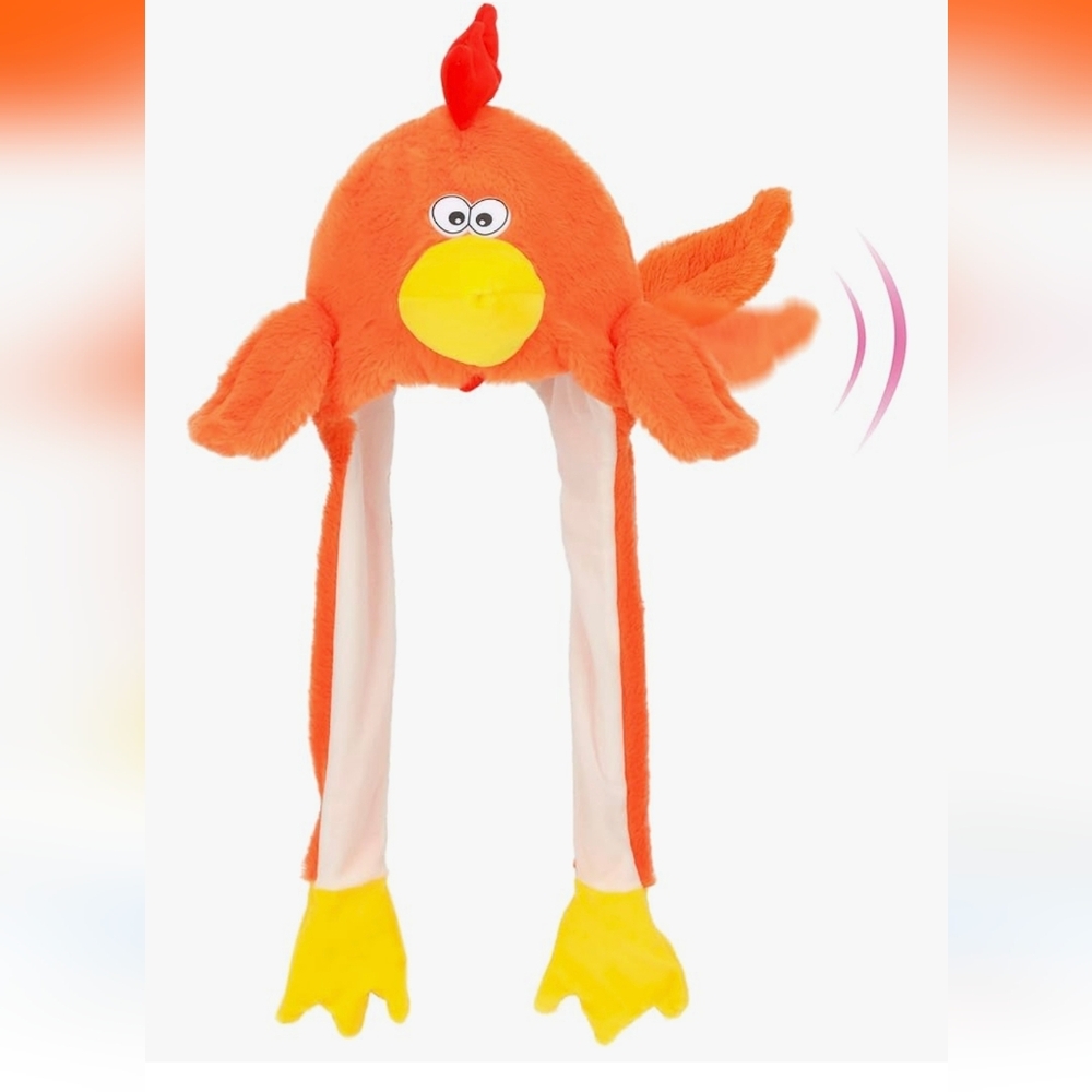 Buy 1 For $13 Orange Bird Costume Hat BUY 2 $20